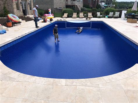 in ground pool spray liners